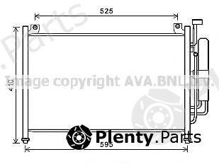  AVA QUALITY COOLING part MZA5236D Condenser, air conditioning