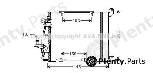  AVA QUALITY COOLING part OL5368D Condenser, air conditioning