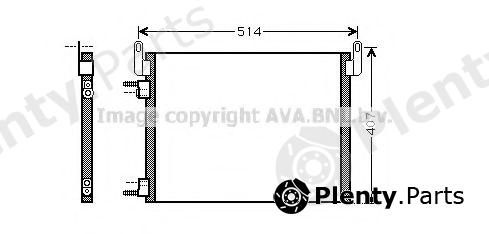  AVA QUALITY COOLING part OL5452D Condenser, air conditioning
