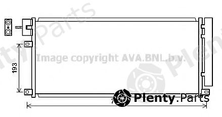  AVA QUALITY COOLING part OL5634D Condenser, air conditioning