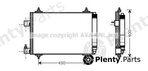  AVA QUALITY COOLING part PEA5286D Condenser, air conditioning