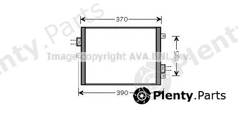  AVA QUALITY COOLING part PRA5052 Condenser, air conditioning