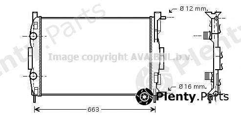  AVA QUALITY COOLING part RTA2308 Radiator, engine cooling