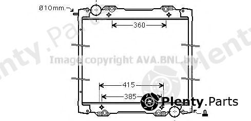  AVA QUALITY COOLING part SC2027 Radiator, engine cooling