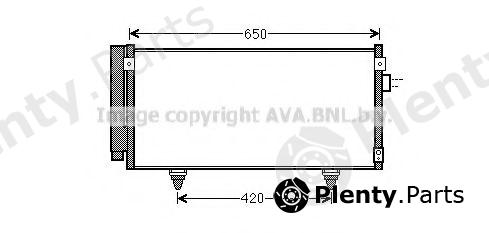  AVA QUALITY COOLING part SU5077D Condenser, air conditioning