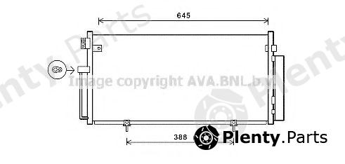  AVA QUALITY COOLING part SUA5078D Condenser, air conditioning