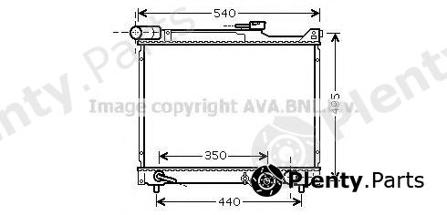  AVA QUALITY COOLING part SZ2077 Radiator, engine cooling
