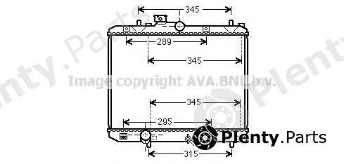  AVA QUALITY COOLING part SZ2111 Radiator, engine cooling
