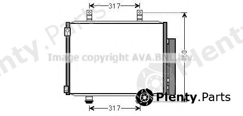  AVA QUALITY COOLING part SZ5133D Condenser, air conditioning