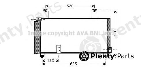  AVA QUALITY COOLING part SZA5081D Condenser, air conditioning