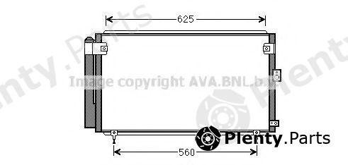  AVA QUALITY COOLING part TO5558D Condenser, air conditioning
