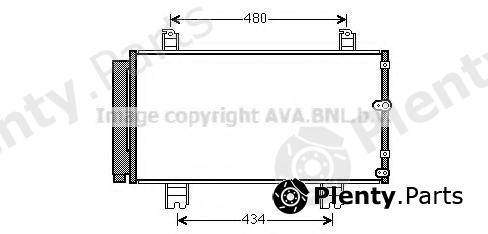  AVA QUALITY COOLING part TO5572D Condenser, air conditioning