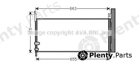  AVA QUALITY COOLING part TO5576D Condenser, air conditioning