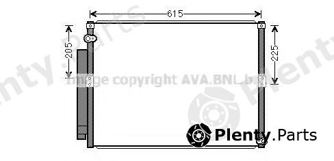  AVA QUALITY COOLING part TO5640D Condenser, air conditioning