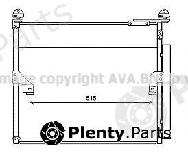  AVA QUALITY COOLING part TO5655D Condenser, air conditioning