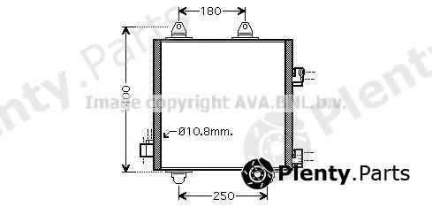  AVA QUALITY COOLING part TOA5414D Condenser, air conditioning