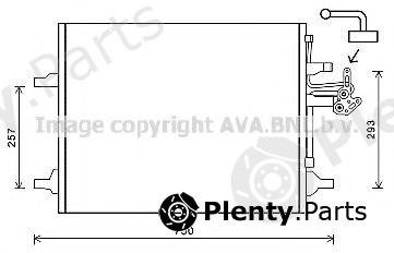  AVA QUALITY COOLING part VO5166D Condenser, air conditioning