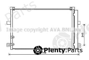  AVA QUALITY COOLING part VW5369D Condenser, air conditioning
