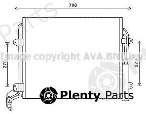  AVA QUALITY COOLING part VWA5324D Condenser, air conditioning