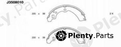  NIPPARTS part J3508010 Brake Shoe Set