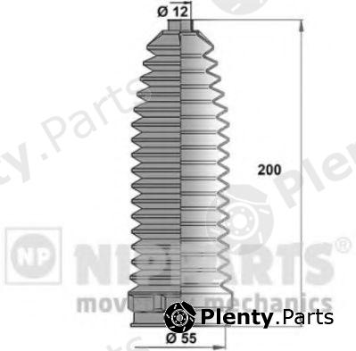  NIPPARTS part N2843019 Bellow Set, steering