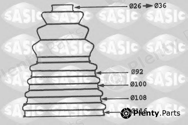  SASIC part 1904010 Bellow Set, drive shaft