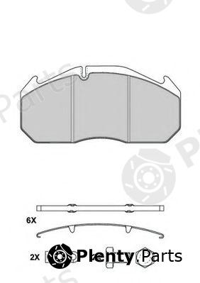  BERAL part 2908328004134224 Brake Pad Set, disc brake