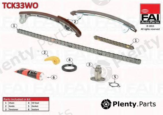  FAI AutoParts part TCK33WO Timing Chain Kit