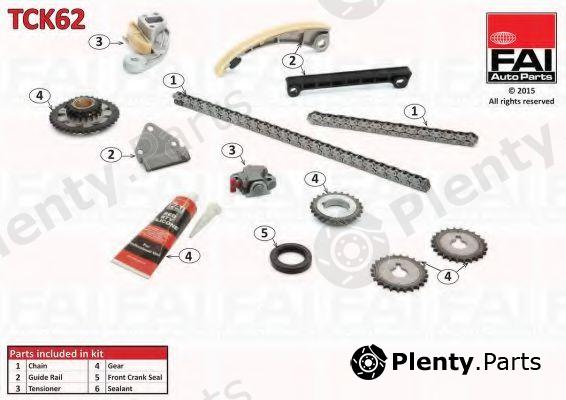  FAI AutoParts part TCK62 Timing Chain Kit