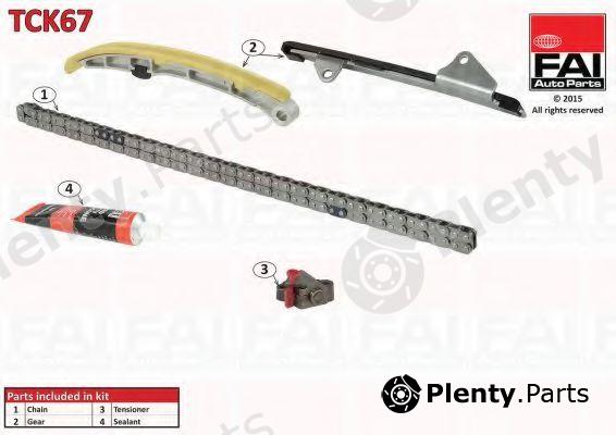  FAI AutoParts part TCK67 Timing Chain Kit