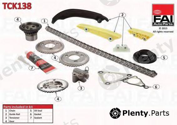  FAI AutoParts part TCK138 Timing Chain Kit