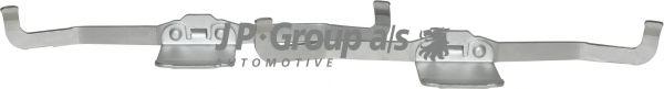  JP GROUP part 1163651110 Accessory Kit, disc brake pads