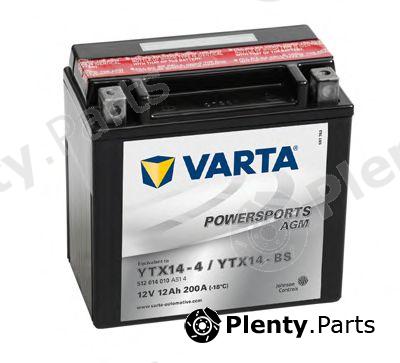  VARTA part 512014010A514 Starter Battery