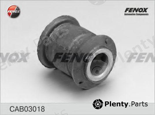 FENOX part CAB03018 Control Arm-/Trailing Arm Bush