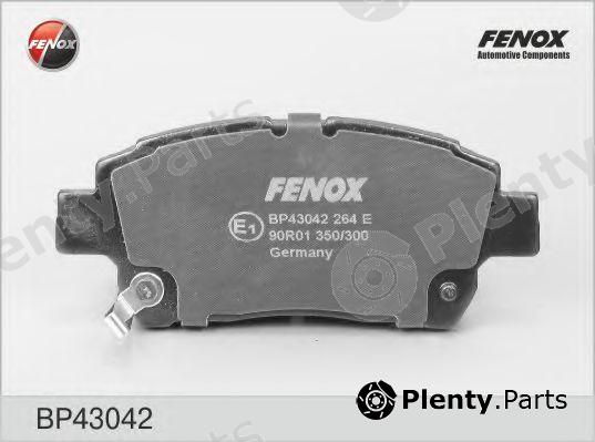  FENOX part BP43042 Brake Pad Set, disc brake
