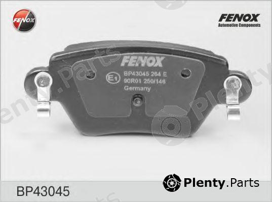  FENOX part BP43045 Brake Pad Set, disc brake