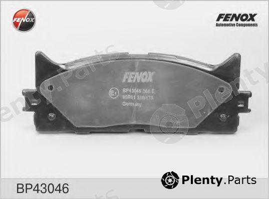  FENOX part BP43046 Brake Pad Set, disc brake