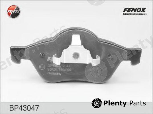  FENOX part BP43047 Brake Pad Set, disc brake