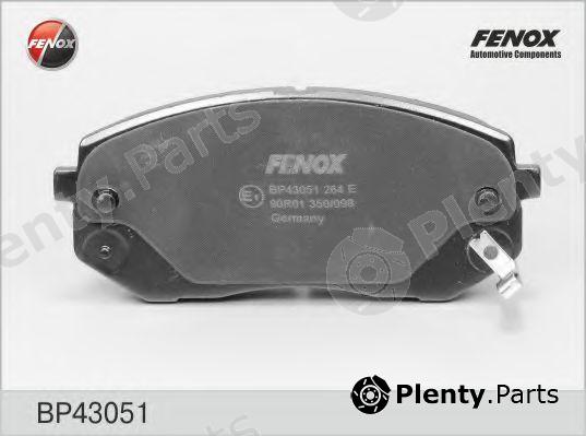  FENOX part BP43051 Brake Pad Set, disc brake