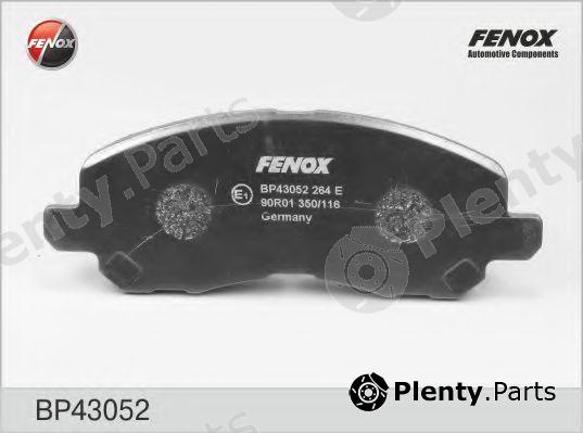  FENOX part BP43052 Brake Pad Set, disc brake