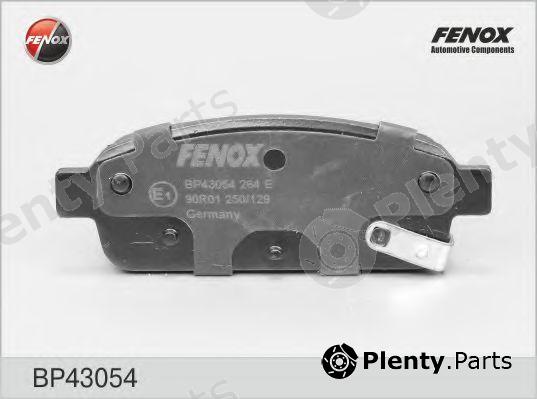  FENOX part BP43054 Brake Pad Set, disc brake