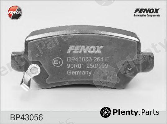  FENOX part BP43056 Brake Pad Set, disc brake