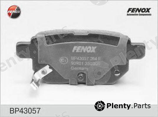  FENOX part BP43057 Brake Pad Set, disc brake