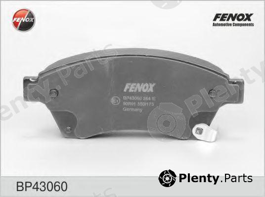  FENOX part BP43060 Brake Pad Set, disc brake