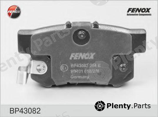  FENOX part BP43082 Brake Pad Set, disc brake