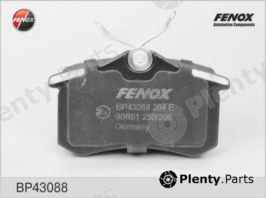  FENOX part BP43088 Brake Pad Set, disc brake