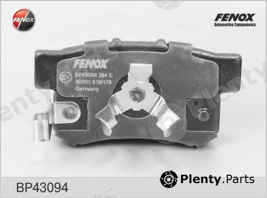  FENOX part BP43094 Brake Pad Set, disc brake