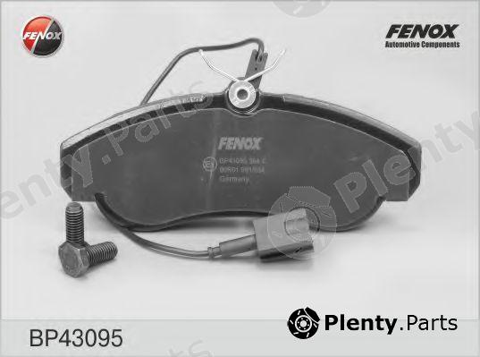  FENOX part BP43095 Brake Pad Set, disc brake