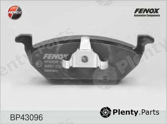  FENOX part BP43096 Brake Pad Set, disc brake