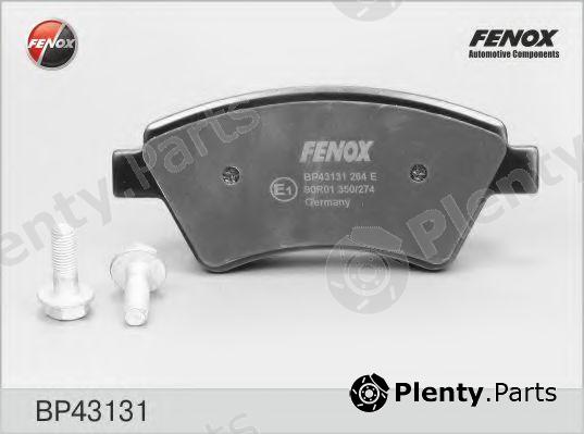  FENOX part BP43131 Brake Pad Set, disc brake